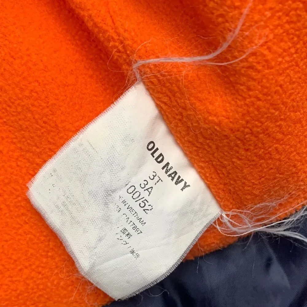 OLD NAVY | 3T TODDLER PUFFER SNOW WINTER COAT | LONG SLEEVE W HOOD